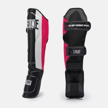 Leone Shinguards color block- black
